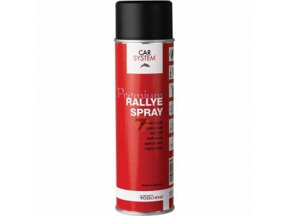 CarSystem Rallye Spray Premium čierny matný 500 ml