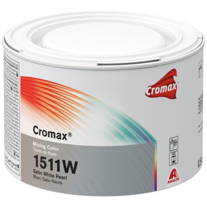 Cromax 1511W Couleur de Mélange Blanc Satiné Nacré 0,5L