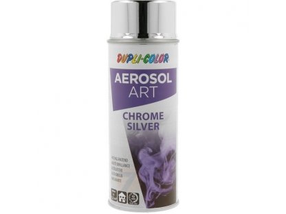 Dupli Color ART CHROME Silver błyszcząca farba w sprayu 400 ml