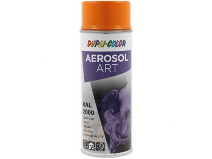 Dupli Color ART RAL 2000 pintura en aerosol semimate amarillo naranja 400 ml