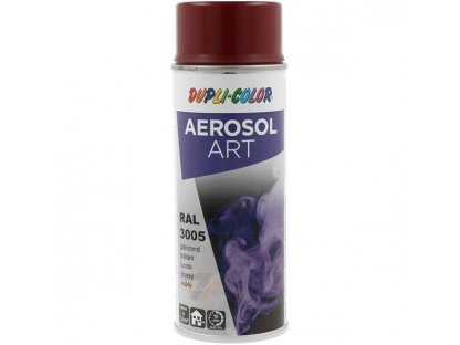 Dupli Color ART RAL 3005 bordowa średna błyszcząca farba w sprayu 400 ml