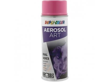 Dupli Color ART RAL 4003 różowa intensywnya błyszcząca farba w sprayu 400 ml