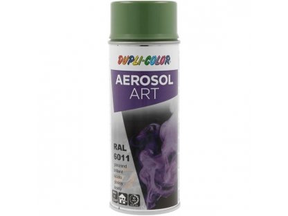 Dupli Color ART RAL 6011 pintura en aerosol brillante Verde reseda 400 ml