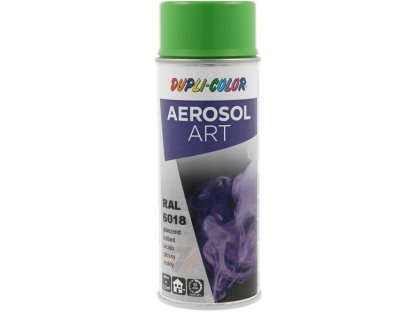 Dupli Color ART RAL 6018 pintura en aerosol brillante Verde amarillento 400 ml