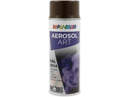 Dupli Color ART RAL 8014 Sepia brązowa półmatowa farba w sprayu 400 ml