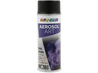 Dupli Color ART RAL 9005 Czarna półmatowa farba w sprayu 400 ml