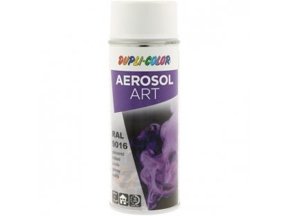 Dupli Color ART RAL 9016 biała beskidzka błyszcząca farba w sprayu 400 ml