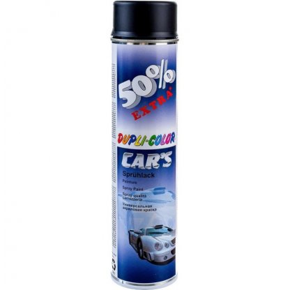 Dupli-Color Car's rally lac negru mat 600ml