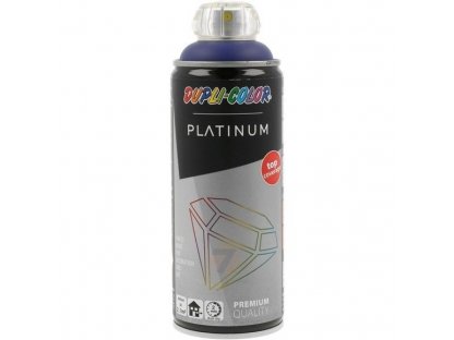 Dupli-Color Platinum modrá hodvábne matná farba v spreji 400 ml