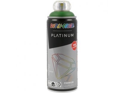 Dupli-Color Platinum RAL 6002 zelená saténově matná barva ve spreji 400ml