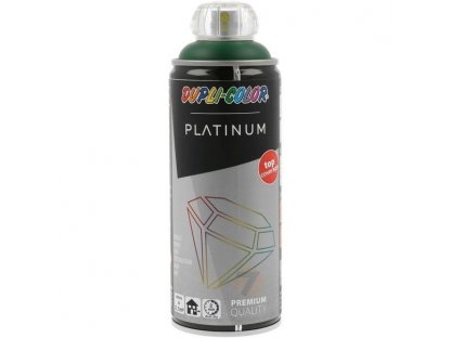 Dupli-Color Platinum RAL 6005 mechově zelená saténově matná barva ve spreji 400ml