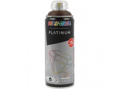 Dupli-Color Platinum RAL 8017 čokoládově hnědá saténově matná barva ve spreji 400ml