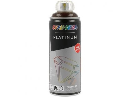 Dupli-Color Platinum RAL 8017 brązowa błyszcząca farba w sprayu 400 ml
