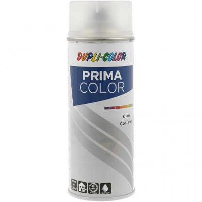 Bezbarwny matowy spray Dupli-Color PRIMA 400 ml