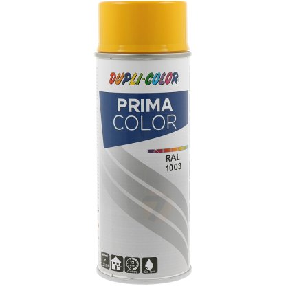 Dupli-Color Prima RAL 1003 Lesklá Signální Žlutá Barva ve Spreji 400 ml