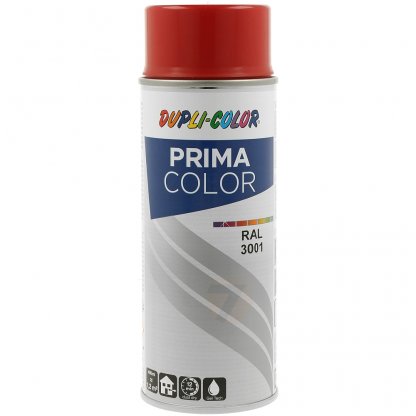 Dupli-Color Prima Pintura en spray rojo RAL 3001 brillante 400 ml
