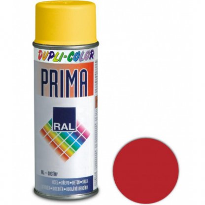 Peinture en aérosol Dupli-Color Prima RAL 3002 rouge pourpre 400 ml