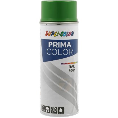 Dupli-Color Prima RAL 6001 Vernice Spray Lucida in Verde Smeraldo 400 ml