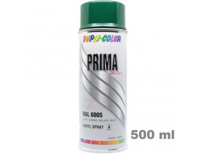 Dupli-Color Prima RAL 6005 zelená lesklá farba v spreji 500 ml