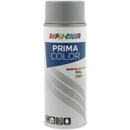 Dupli-Color Prima RAL 7001 Vernice Spray Lucida in Grigio Argento 400 ml