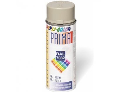 Dupli-Color Prima RAL 7032 štrkovo šedá lesklá farba v spreji 400 ml