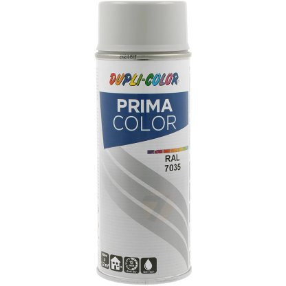 Dupli-Color Prima RAL 7035 Gloss Light Grey Spray Paint 400 ml