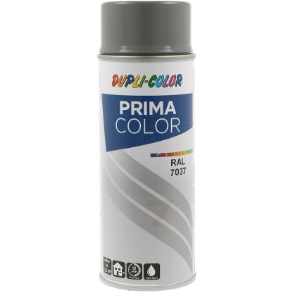 Dupli-Color Prima RAL 7037 Gloss Dust Grey Spray Paint 400ml