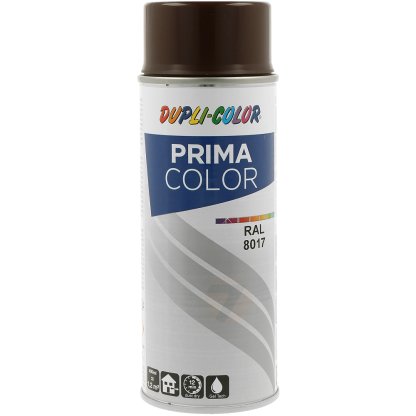 Dupli-Color Prima RAL 8017 Vernice Spray Lucida in Marrone Cioccolato 400 ml
