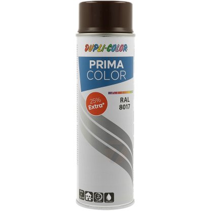 Dupli-Color Prima RAL 8017 Pintura en Spray Marrón Chocolate Brillante 500ml