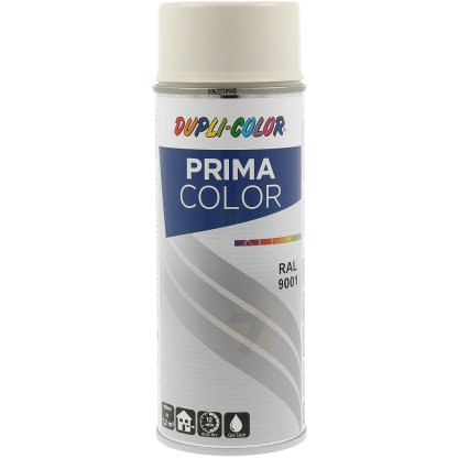 Dupli-Color Prima RAL 9001 Gloss Cream Spray Paint 400 ml
