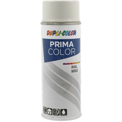 Dupli-Color Prima RAL 9002 Gloss Grey White Spray Paint 400 ml