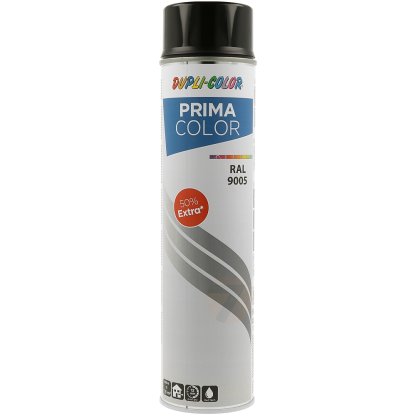Dupli-Color Prima RAL 9005 black glossy spray paint 600 ml