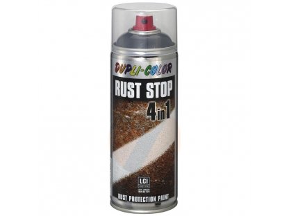 Dupli-Color Rust Stop 4 in 1 RAL 7011 gris fonte sat 400 ml