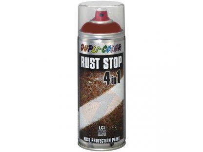 Dupli-Color Rust Stop 4 in 1 RAL 8017 chcolat satine 400 ml