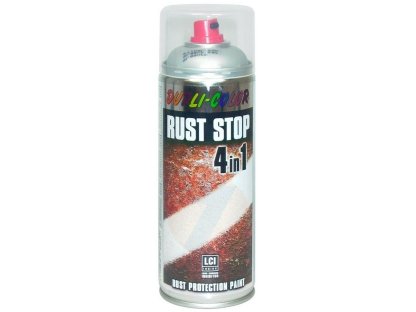 Dupli-Color Rust Stop 4v1 RAL 9006 bílý hliník Spray 400 ml
