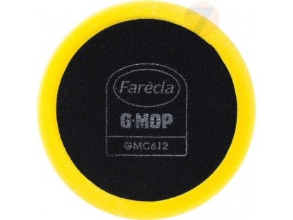 Farécla G-Mop Tampon en mousse jaune D150mm