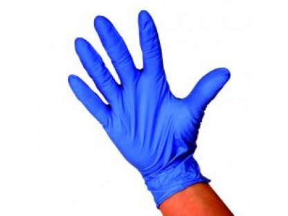 Rękawiczki Finixa nitrylowe L