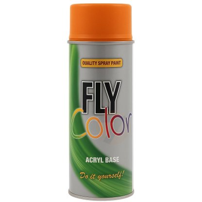 FLY Barva RAL 2000 oranžna akrilna barva v spreju 400 ml