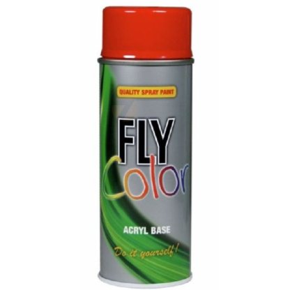 FLY Color RAL 2009 oranžová akrylátová barva ve spreji 400 ml