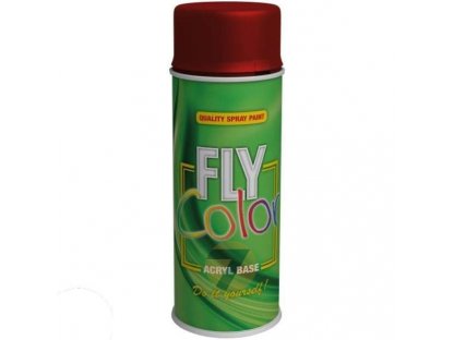 FLY Color RAL 3004 Purpurově červená akrylátová barva ve spreji 400 ml