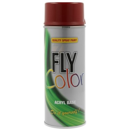 FLY Barva RAL 3004 Purpurno rdeča akrilna barva v spreju 400 ml