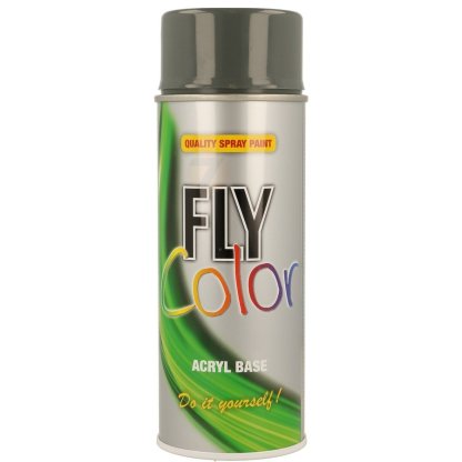 FLY Color RAL 7011 Ocelová šedá akrylátová barva ve spreji 400 ml