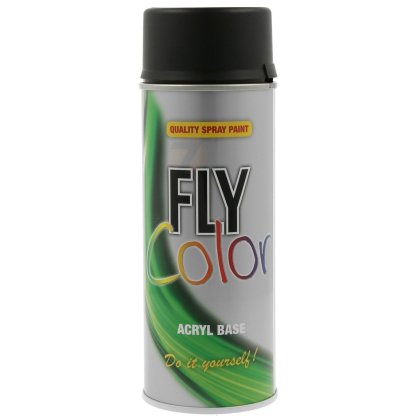 FLY Colore RAL 9005 nero opaco vernice acrilica spray 400 ml