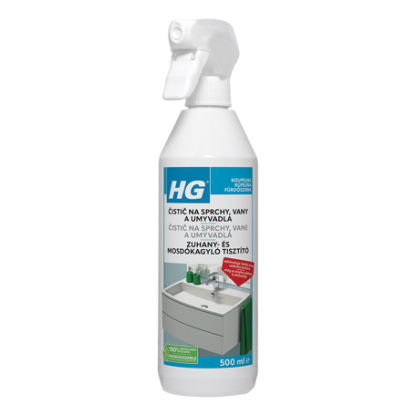 HG Detergente per Docce, Vasche da Bagno e Lavandini 500ml