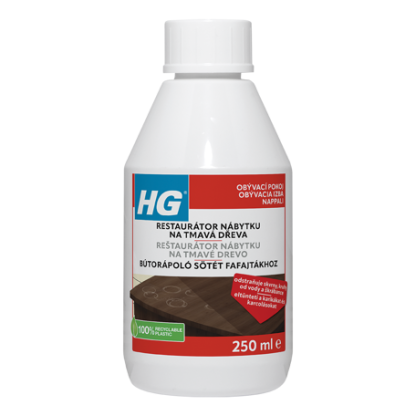 HG Restaurátor nábytku na tmavá dřeva 250ml