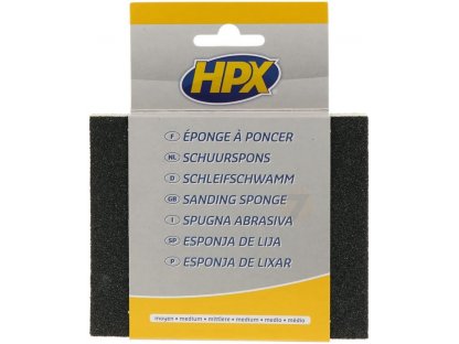 Gąbka szlifierska HPX 335930 średnia czarna