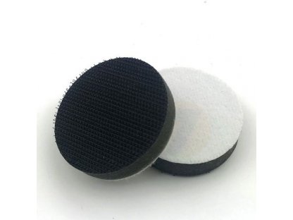 Polishing foam pad black soft 80 mm