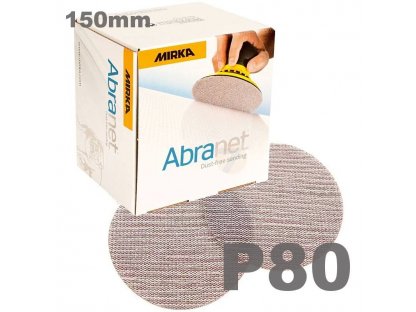 MIRKA DISQUES ABARASIVI ABRANET NC 150 mm GRIP P320 50 PIECES | Leroy MIRKA DISQUES ABARASIVI ABRANET NC 150 mm GRIP P320 50 PIECES | Leroy