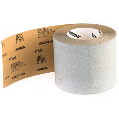 Mirka CARATFLEX 115mm x 50m P80 sandpaper roll