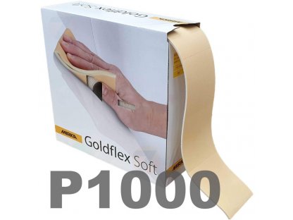 Mirka Goldflex Soft 115x125mm P1000 200Stk. ( 2912707092) Handpad Rolle perforiert